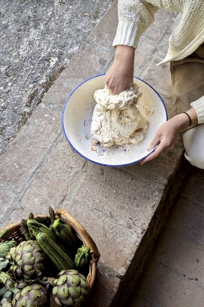 Flatbreads, Retreat in Tuscany