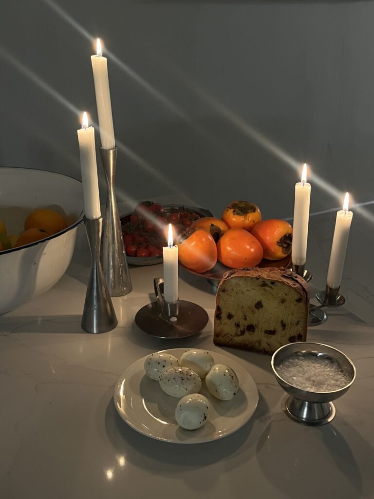 Winter breakfast spread, Salomon production shoot